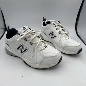 New Balance Shoes Mens Size 10.5 4E EEEE Wide White Blue 608‎ Sneakers Light Use